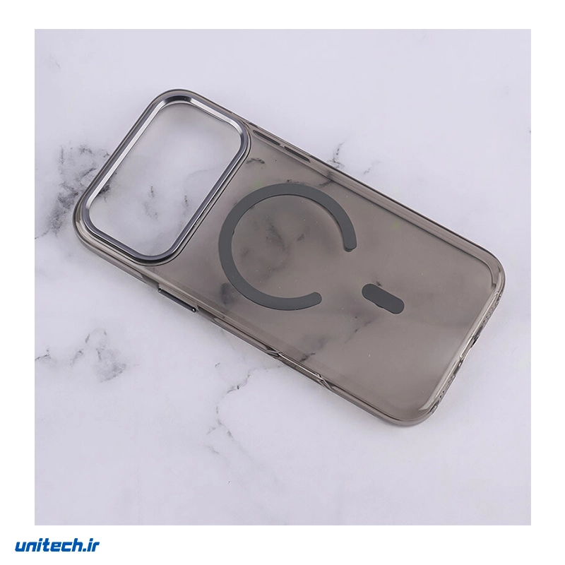 قاب مگ سیف اورجینال شیشه ای رنگی مناسب iPhone 17 Pro Max1